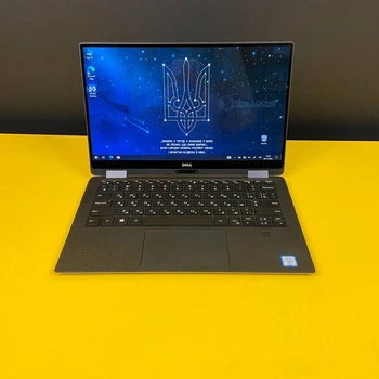 Ноутбук Dell XPS 9365, 13.3" Touchscreen, FullHD IPS, Intel Core i7-7Y75, 8GB, SSD 256GB Intel HD 615 Б/У