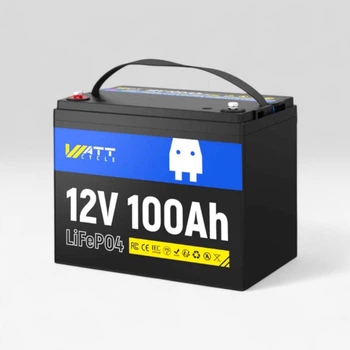 Батарея WattCycle 12V 100Ah LiFePO4 аккумулятор