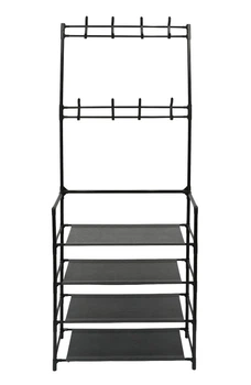 Вішалка для одягу с полицями FABRIKA TALL