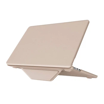 Чехол (накладка) Apple MacBook Air 15 M4, AMO-PU, Золотой - 606735