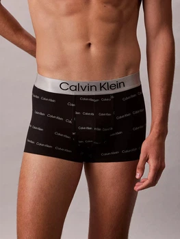 Труси боксери чоловічі Calvin Klein NB4127-VRG(Black-Platinum Rust) M Чорні (196807913886)