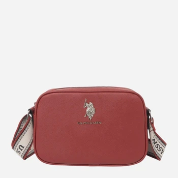 Сумка кросс-боди через плечо женская маленькая U.S. Polo Assn 27V0047-AA00A(BRICK)_1SZ Кирпичная (786662512586)