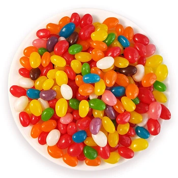 Жевательные конфеты Rainbow Jelly Beans Фруктовые желейные бобы ассорти 500 г