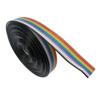 Шлейф 10-жильний 28AWG різнокольоровий 50см (1.27мм) - 413831