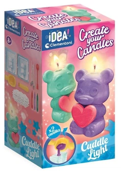 Набір для творчості Clementoni Міні-фабрика свічок Ведмедики 18350 (8005125183500)