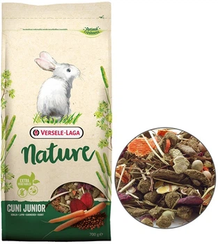 Корм для кроленят Versele-Laga Nature Cuni Junior беззерновий 700 г (5410340614075)