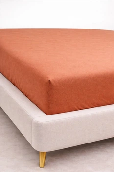 Простынь на резинке Ecotton Фланель 90х200 Зимняя коллекция Super Soft SB-119 Coral (2100024429004)