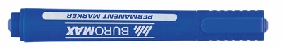 Маркер перманентний Buromax синій 2-4 мм круглий (BM.8700-02)