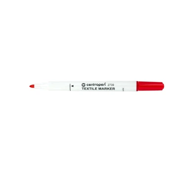 Маркер спеціальний Centropen Textile червоний 2 мм круглий (2739/02)