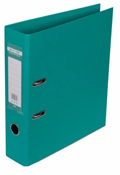 Папка-реєстратор Buromax ELITE бірюзовий A4 70 мм двостороння PP (BM.3001-06c)