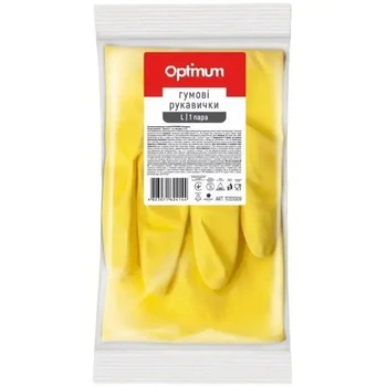 Рукавиці універсальні латексні Pro Service Optimum L 1 пара (17201309)