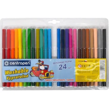 Фломастери 24 кольорів Centropen (7790/24)