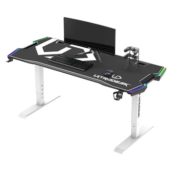 Геймерський ігровий стіл ULTRADESK Force White