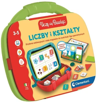 Gra interaktywna Clementoni Edukacyjna Walizeczka Liczby i kształty (50417) (8005125504176)