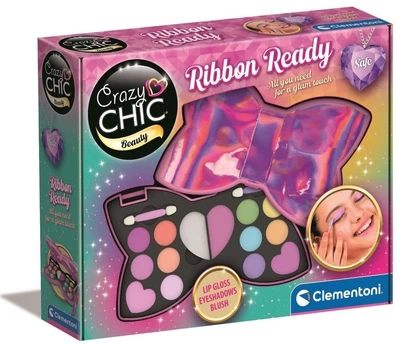 Zestaw kosmetyków Clementoni Crazy Chic Kosmetyczka Kokarda (18385)(8005125183852)