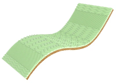 Ортопедический матрас ЕММ Take&Go Bamboo Green Kokos 140х190 см