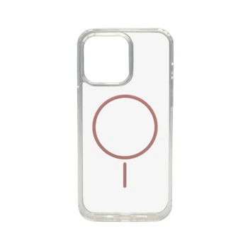 Чохол Acrylic Thin Magnetic для iPhone 12/12 Pro Pink Cosmic AcColMagi12Pink