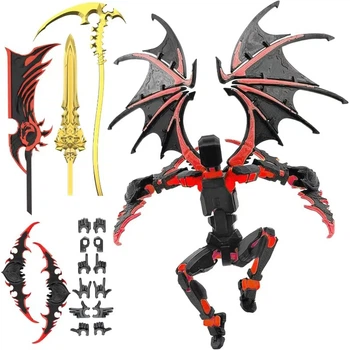 Іграшка Робот Illidan Red Dummy збірна екшн-фігурка конструктор для дітей (арт 15385)