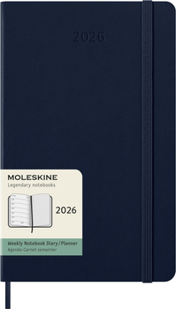 Щоденник 2026 Moleskine 200 сторінок Сапфірова блакить (8056999274672)