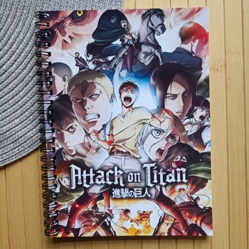 Тетрадь аниме Атака титанов Shingeki no Kyojin Attack on Titan на пружине 48 листов клетка 18927
