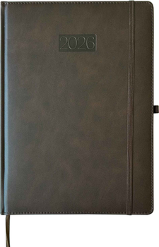 Щоденник 2026 Avanti Elegance V3 A4 416 сторінок Коричневий (5905525867280)