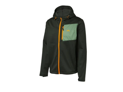 Куртка Softshell (софтшел) водоотталкивающая и ветрозащитная для мужчины Crivit BIONIC-FINISH® ECO 479950 M Зеленый
