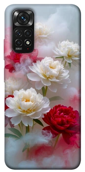 Чехол Red and white smoke для Xiaomi Redmi Note 11 (Global)