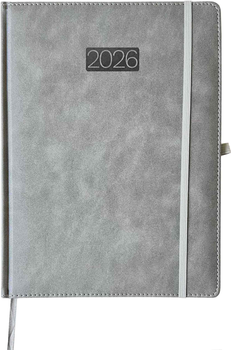 Щоденник 2026 Avanti Elegance V4 A4 416 сторінок Сірий (5905525867297)