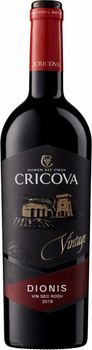 Вино Cricova Dionis червоне сухе 0.75 л 13% (4840013000316N)