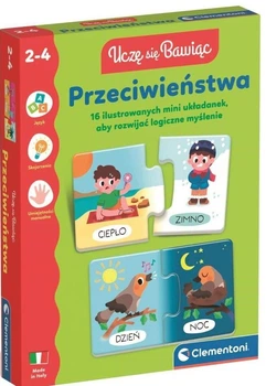 Gra edukacyjna Clementoni Przeciwieństwa (50434) (8005125504343)