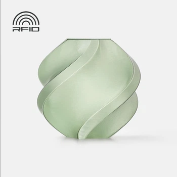 Філамент для 3D-друку Bambu Lab PETG Translucent Olive (32500) 1kg, Оливковий філамент без котушки