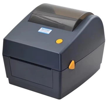 Термопринтер Xprinter XP-480B принтер етикеток, наклейок і штрих-кодів 108мм USB для Нової пошти (XP480B, XP-DT480B) Чорний