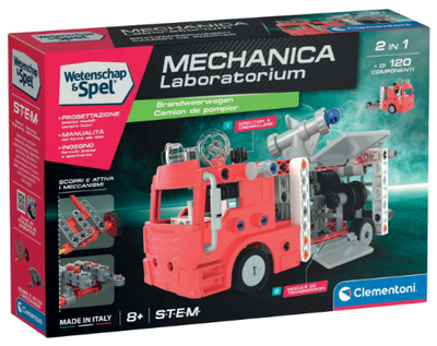Конструктор Clementoni Science Games пожежна машина Mechania Laboratory (8005125566006)