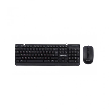 Комплект Maxxter KMS-CM-01-UA USB Black (KMS-CM-01-UA) (19042)