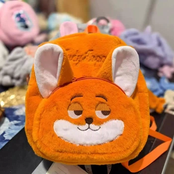 Плюшевий рюкзак-сумка Нік Вайлд Zootopia помаранчевий Зоотрополіс