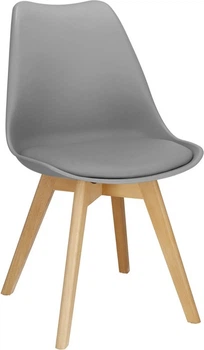 Krzesło do kuchni i salonu Springos Verde DC0017 Szare (5907719469997)