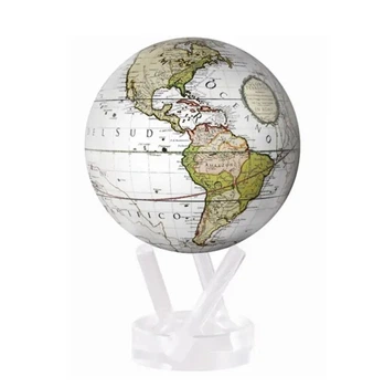 Гіро-глобус Solar Globe Mova Terra Incognitta, 11.4 см, білий (MG-45-WCT)