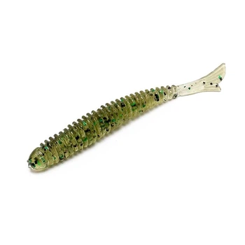 Приманка Bait Breath U30 Fish Tail Ringer 2" (10 шт.) 144 Watermelon/Black・Green Flake(FS_3342BDC536C8)