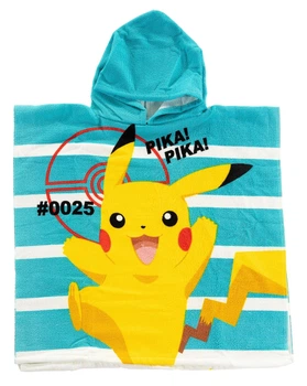 Ręcznik poncho kąpielowe Pokémon 55 x 110 cm (8436580119658)