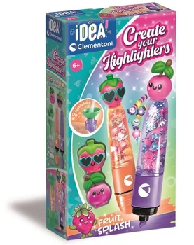Zestaw kreatywny Clementoni Mini fabryka markerów - Owoce (18395) (8005125183951)
