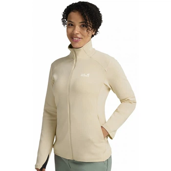Кофта спортивна ASTROTRAIL FZ W Jack Wolfskin A65848_A0084 36 Бежевий (4064886662536)