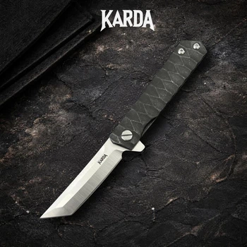 Ніж Складний Karda D051 Satin D2 Tanto