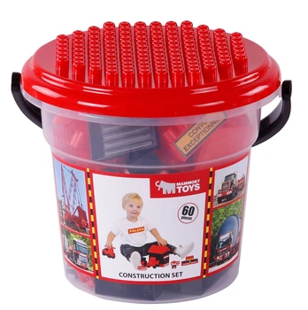 Конструктор у відерці Cavallino 60 елементів 1609MT01 (8719214077174)