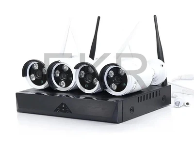Комплект відеоспостереження 5G WiFi Kit 4 камери та реєстратор (JU-9648)