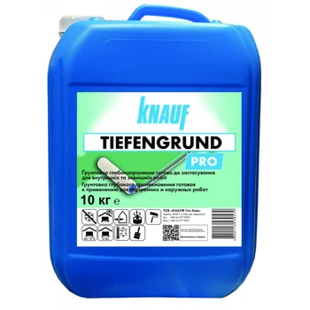 Грунтовка Knauf Tiefengrund (Тифенгрунд) Украина, 10 кг