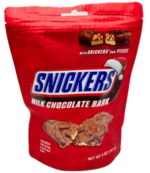 Шоколад Snickers Milk Chocolate Barks 141г
