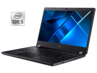 Ультрабук Acer TravelMate P214 / 14" (1920x1080) TN / Intel Core i5-10210U (4 (8) ядер по 1.6 - 4.2 GHz) / 8 GB DDR4 / 256 GB SSD / UHD Graphics / WebCam / Win 10 б/у