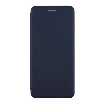 Чехол книжка под кожу для Motorola G55, темно-синий