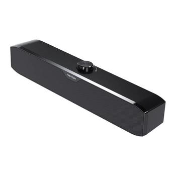Компьютерная колонка Fantech GS206 Groove bar lite саундбар для для ПК и ноутбука AUX,RGB подсветка Black