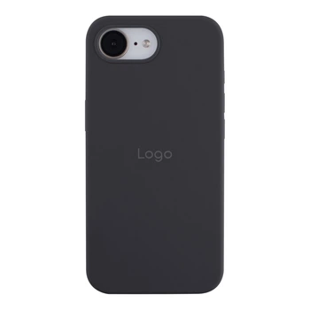 Чехол Silicone Case Full Size (AA) для iPhone 17e / iPhone 16e Dark Grey